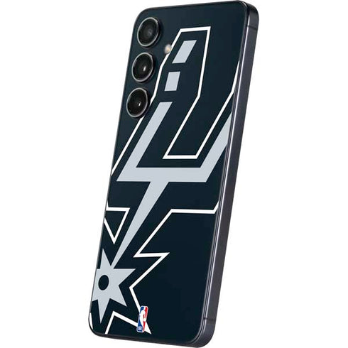 NBA San Antonio Spurs Large Logo Galaxy S25 Skin